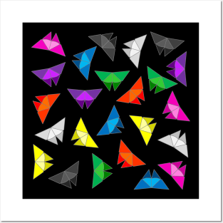 Origami - Butterflies Posters and Art